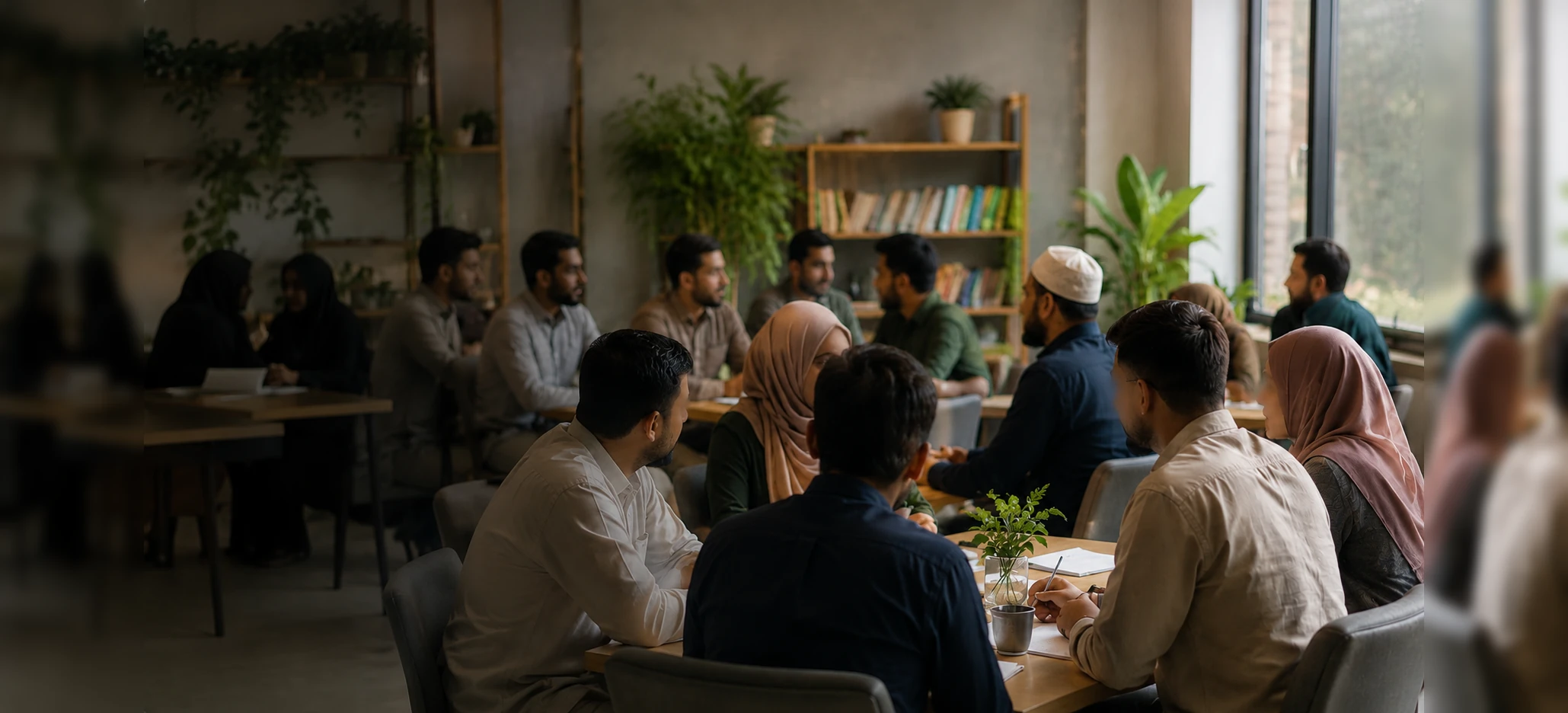 All Pakistan Ahle Hadees Federation community members meeting and working together